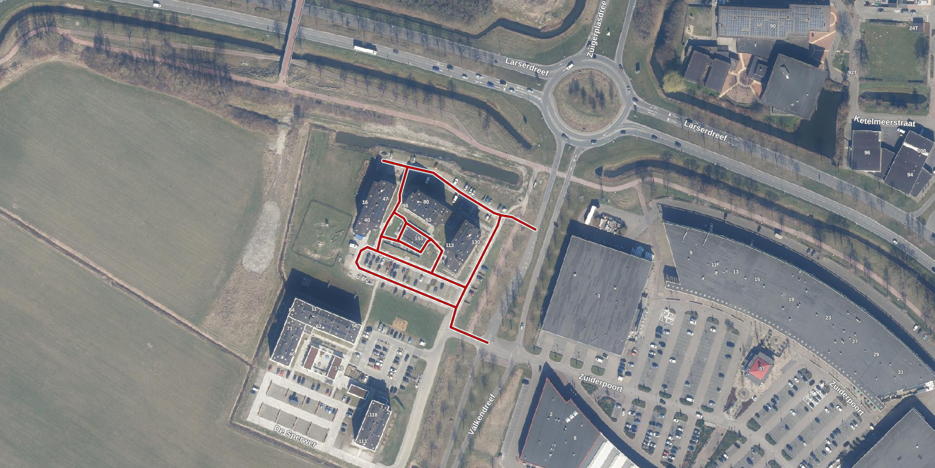 Explosie bij flatgebouw De Valk Lelystad