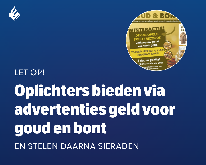 Stukje van advertentie
