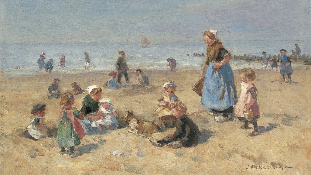 gestolen schilderij Akkeringa strand