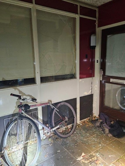 Foto van schade woning