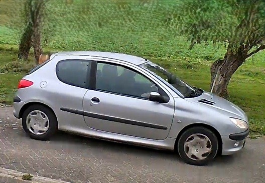 Vluchtauto met chauffeur