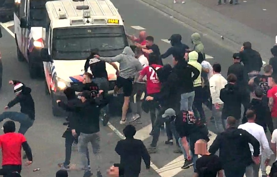 Ongeregeldheden kampioensfeest PSV