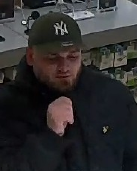 Ongeblurd beeld verdachte