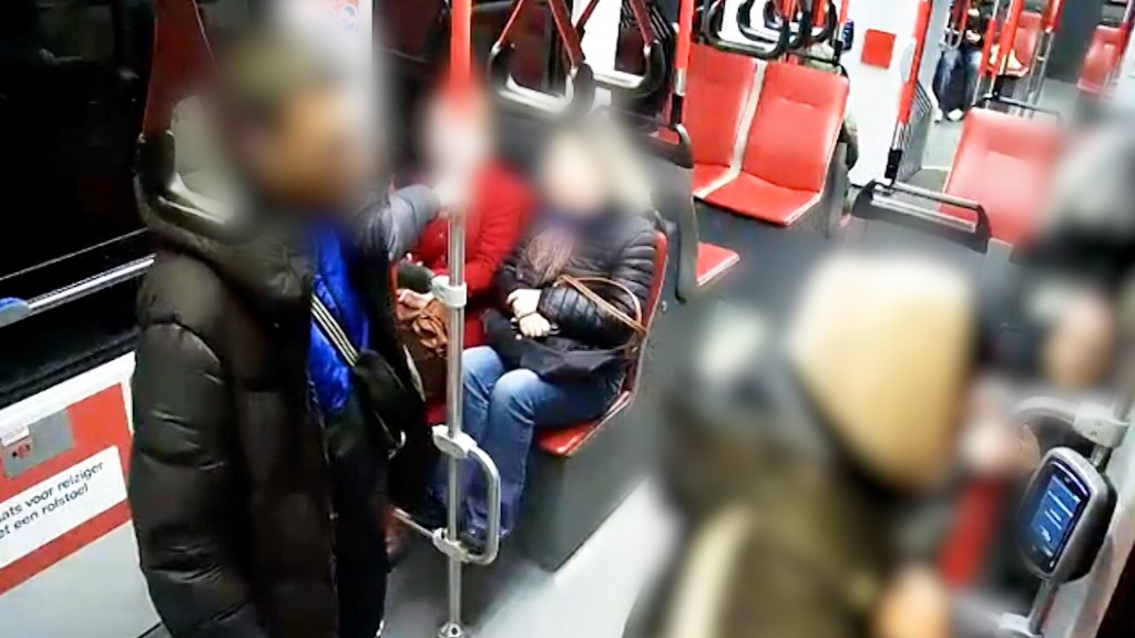 verdachte aanranding in tram
