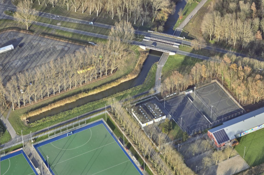 Gewonde man naast fatbike – Sportpark Klein-Brandt – Almere