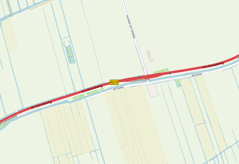 Verkeersongeval met zwaargewond slachtoffer op de N210 bij Lopik