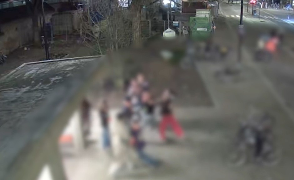 geblurde verdachte