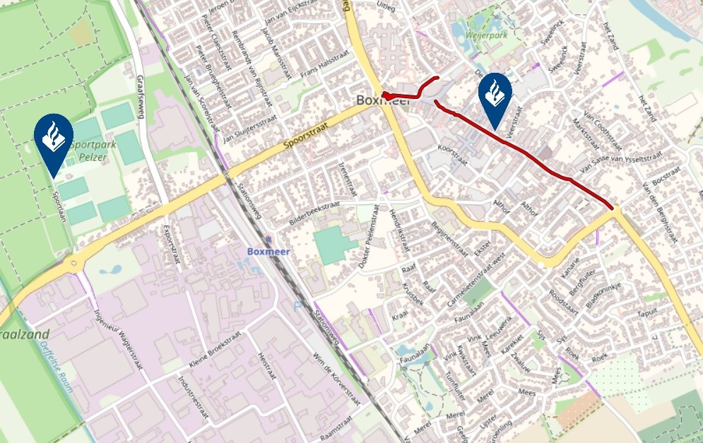 Ramkraak - Steenstraat - Boxmeer