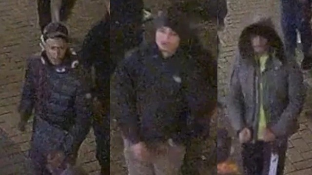 Openlijke geweldpleging op de Kalverstraat in Amsterdam