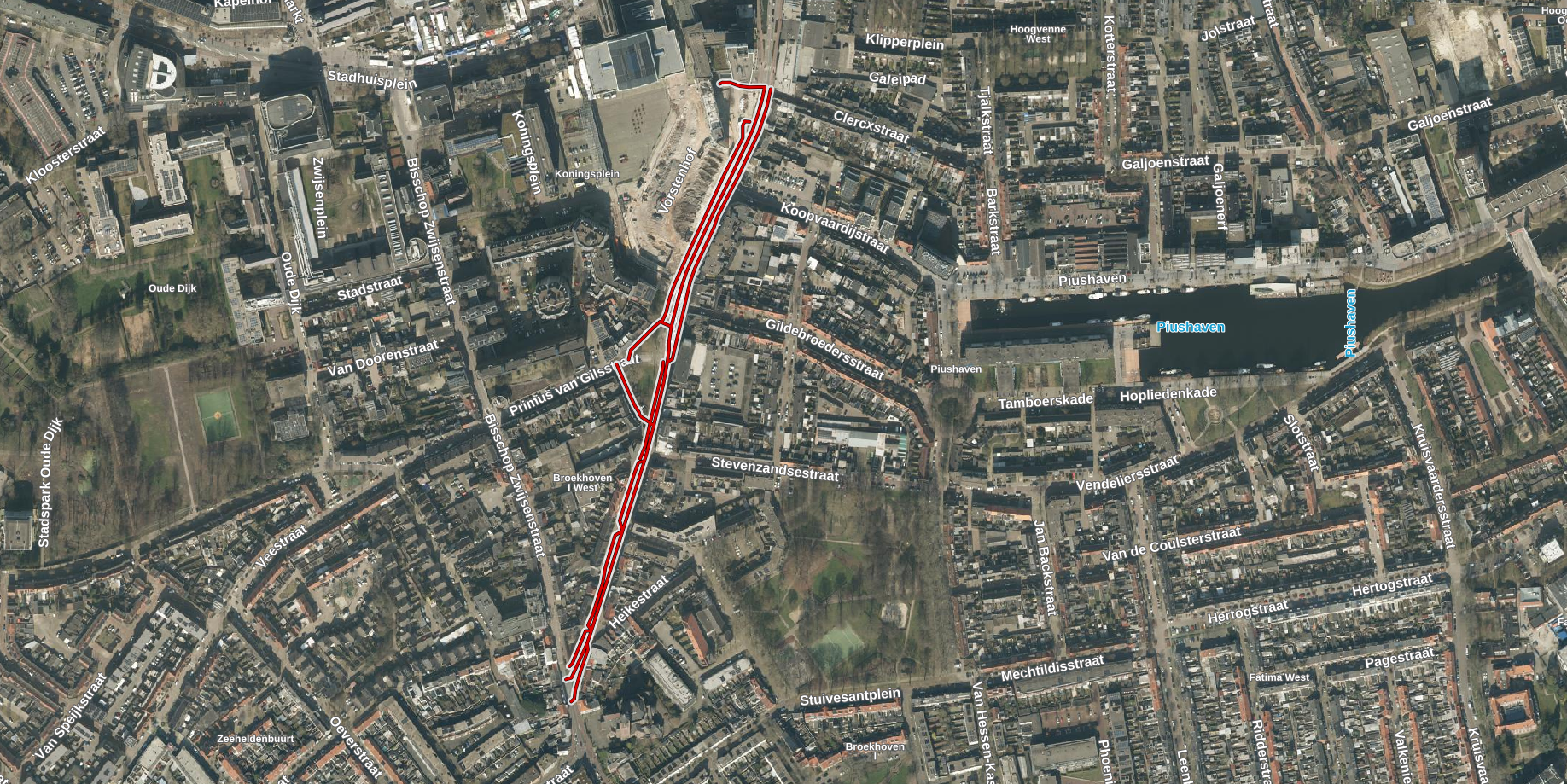 Zware mishandeling op de Piusstraat in Tilburg Zware mishandeling op de Piusstraat in Tilburg