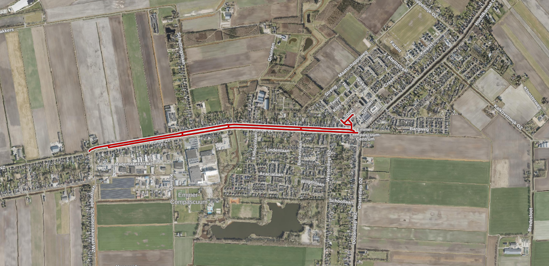 Gewonde bij steekincident aan de Runde Noordzijde in Emmer-Compascuum