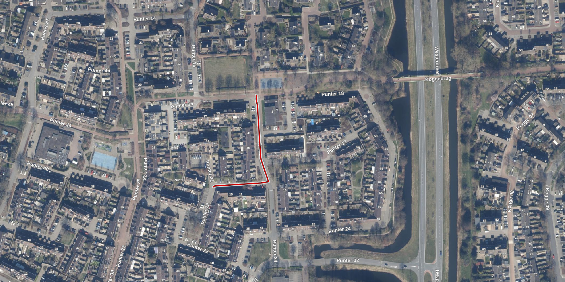 Drugs bij woningbrand in de Punter 20 in Lelystad