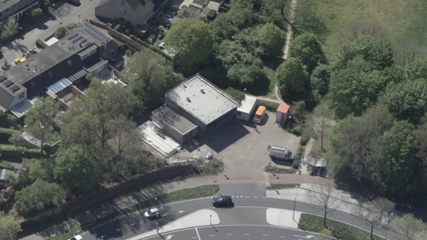 Inbraak in brandweerkazerne in Huizen