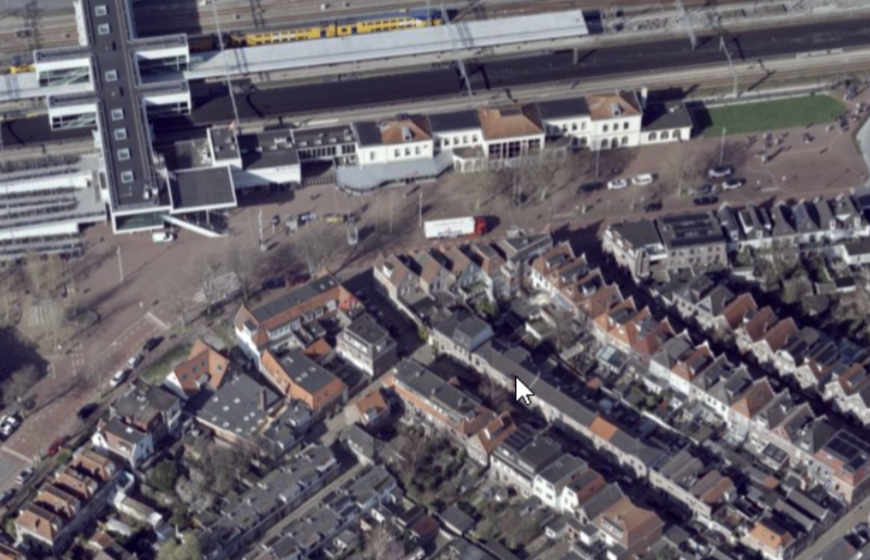 Brand in café aan de Stationsweg in Alkmaar