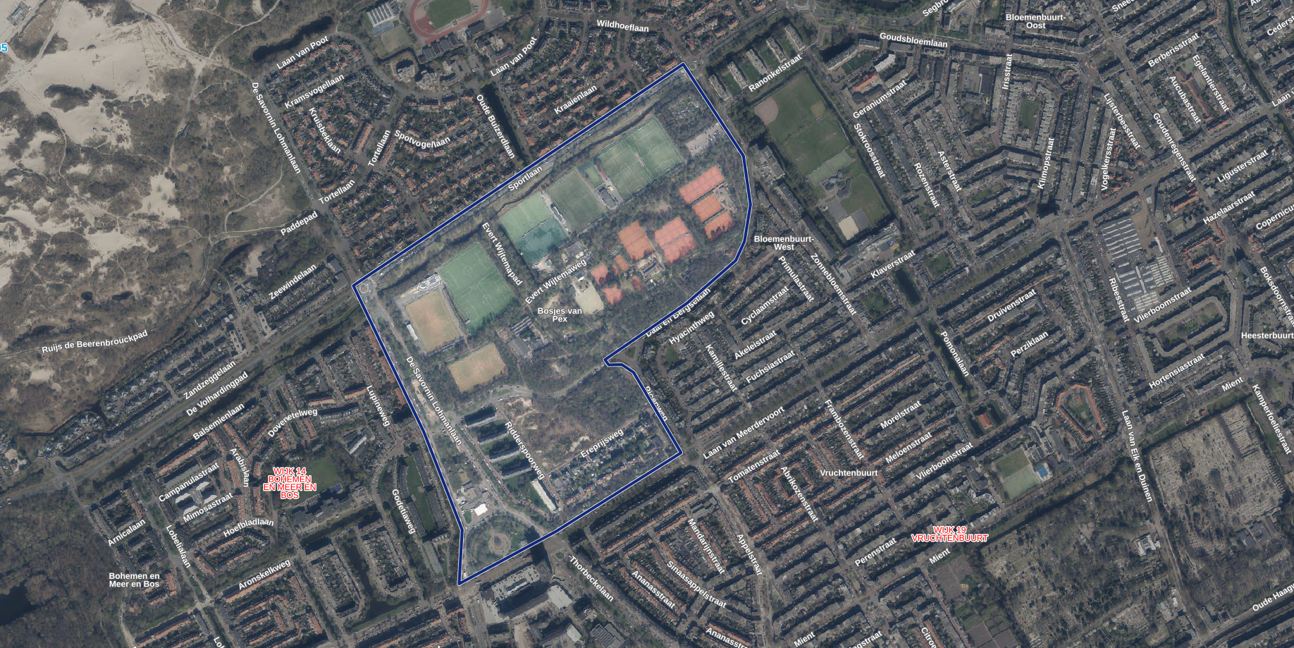 Mishandelingen in de Bosjes van Pex in Den Haag