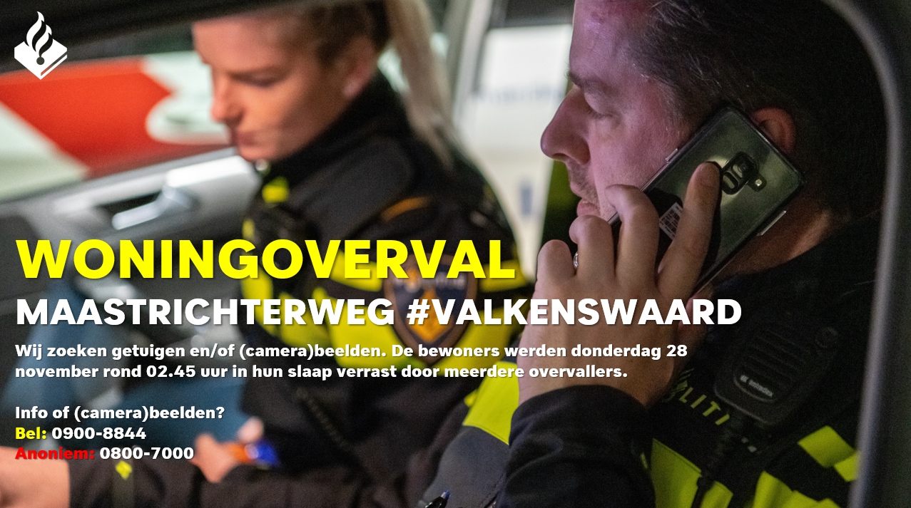 Visual woningoverval Valkenswaard