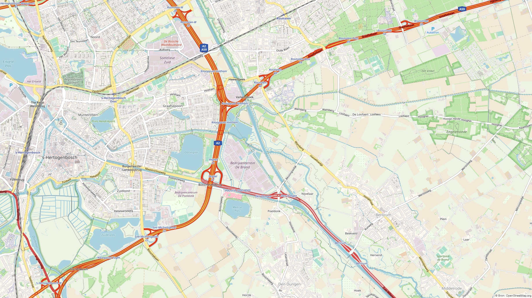 Verkeersongeval – A2 – Rosmalen