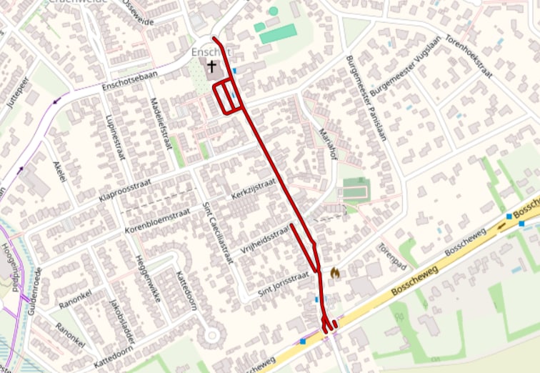 Beroving – Kerkstraat – Berkel-Enschot