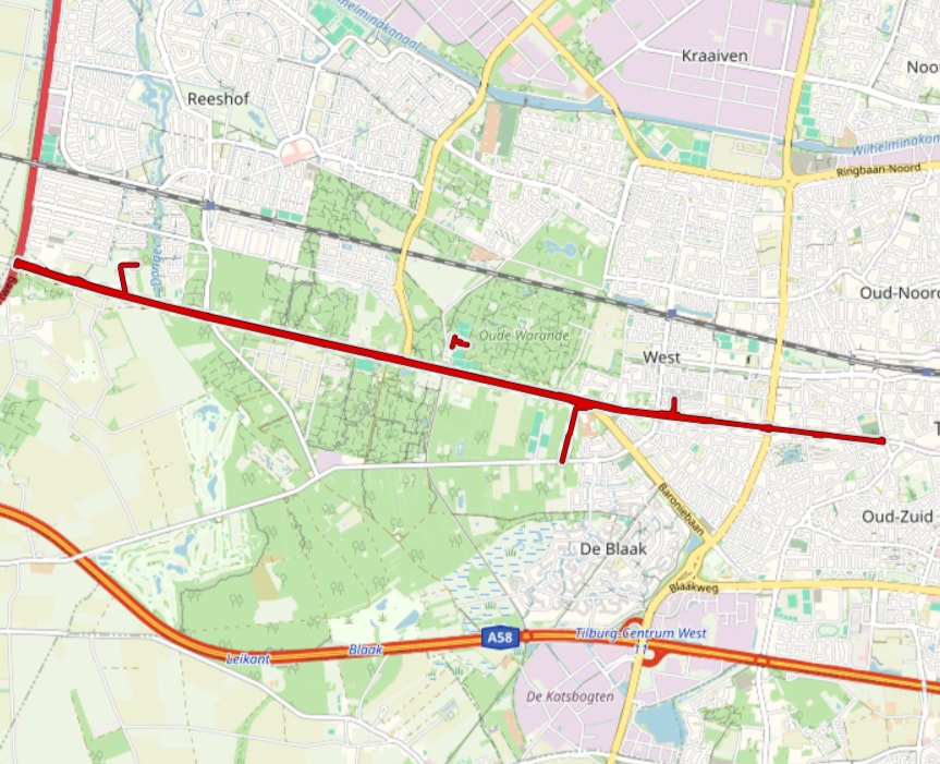 Verlaten plaats ongeval – Bredaseweg – Tilburg Verlaten plaats ongeval – Bredaseweg – Tilburg