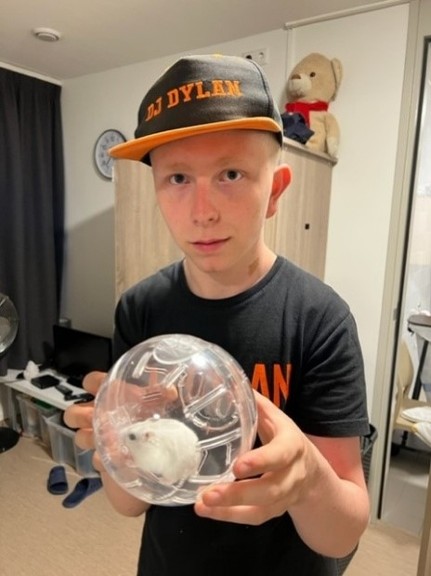 Dit is een recente foto.