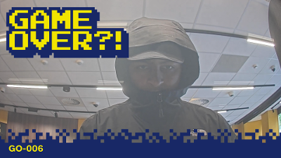 Camerabeeld van de verdachte.