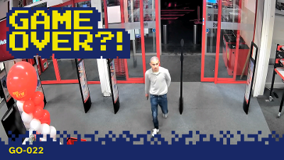 Camerabeeld van de verdachte.