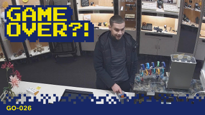 Camerabeeld van de verdachte.