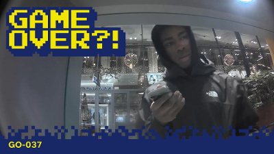 Camerabeeld van de verdachte.