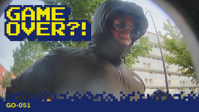 Camerabeeld van de verdachte.