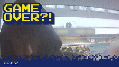 Camerabeeld van de verdachte.