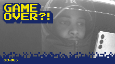 Camerabeeld van de verdachte.