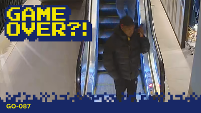 Camerabeeld van de verdachte.