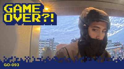 Camerabeeld van de verdachte.