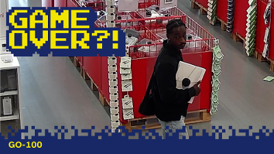 Camerabeelden van de verdachte.