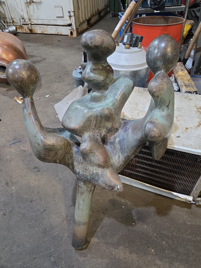 Bronzen beeld