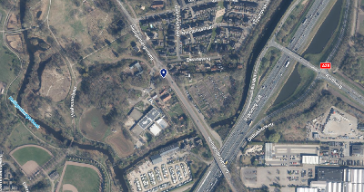 Luchtfoto Heiligenbergerweg