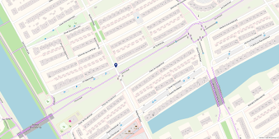 Kaart Jan Steenstraat Almere