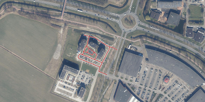 Luchtfoto De Valk Lelystad