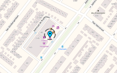 De Admiraal de Ruyterlaan in Hilversum