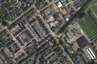 luchtfoto IJsbloem, Nootdorp