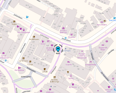 Het centrum van Bilthoven