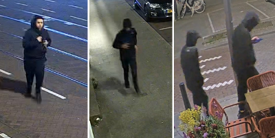 Foto's van de verdachten