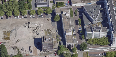 The street Maerlant where the man was found