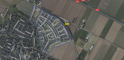 Luchtfoto van de wijk Lommerweide
