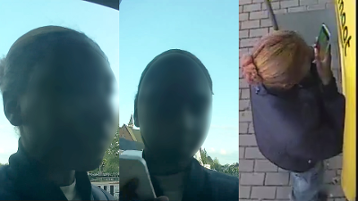 Verdachte, nu nog met blur.