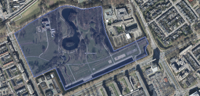 Luchtfoto Park Presikhaaf Arnhem