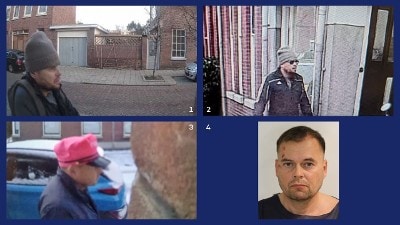 Foto's overleden man Dirk van Wassenaarstraat