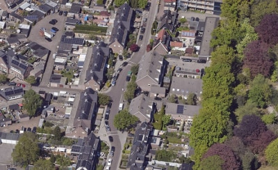 Luchtfoto Tulpstraat Amersfoort
