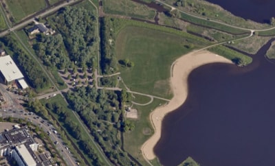Luchtfoto Veerplas (archief)