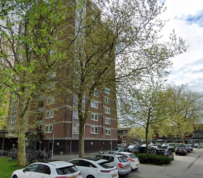 De locatie van het incident